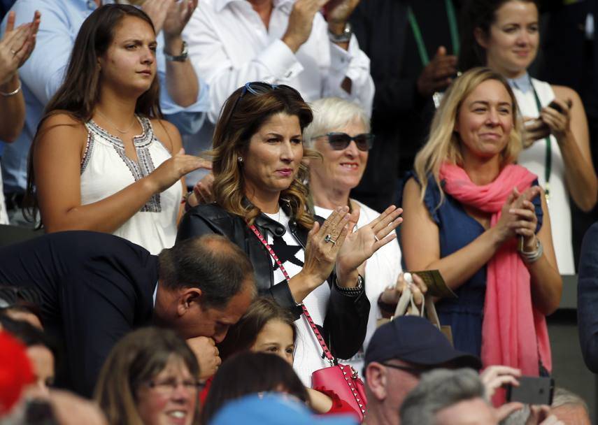 Mirka Federer, assiste all&#39;esordio di Roger del marito. Ap